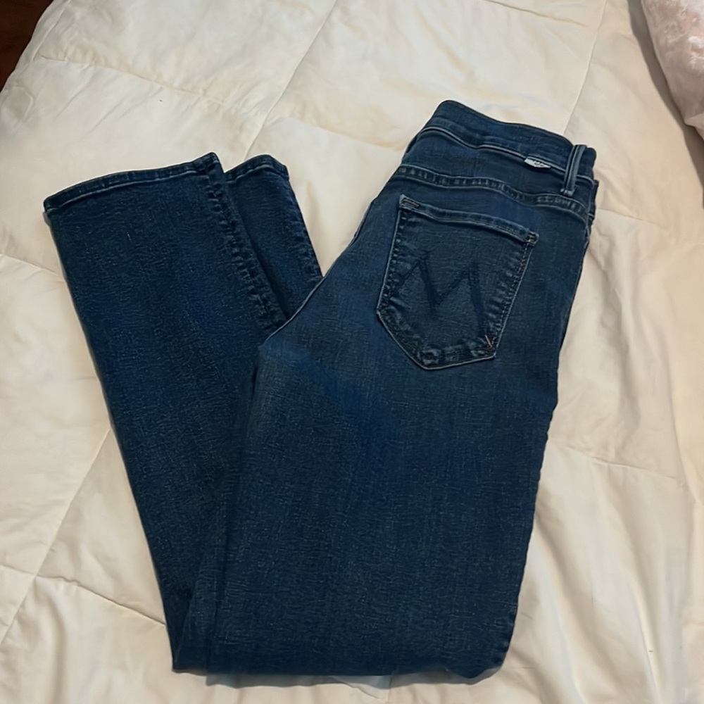 Mother the swooner rascal ankle jean